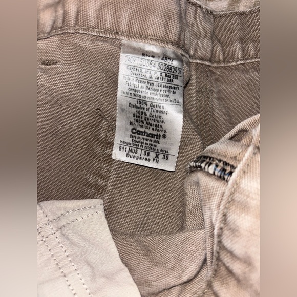 Carhartt Dungaree Fit Men’s Work Pants - Picture 3 of 4